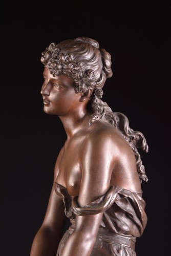 Sculpture Sculpture en Bronze - Le Rêve - Hippolyte François Moreau (1832-1927)