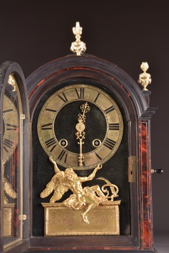 Horlogerie Pendule -  Pendule Religieuse par P. Lemeire, France 17e siècle