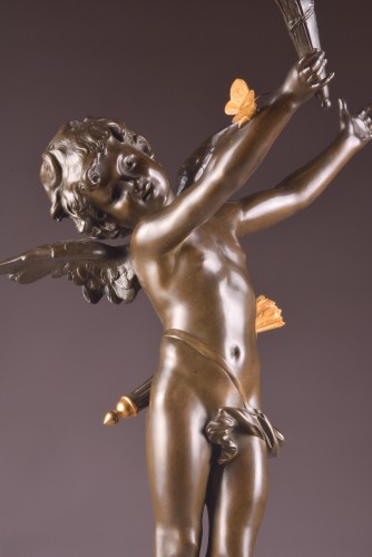 Cupidon - Auguste Moreau (1834 - 1917) - Sculpture Style Art nouveau