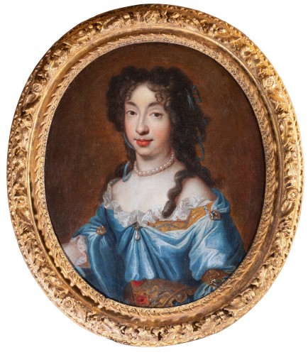 Antiquités - Marie-Anne Victoire de Bavière, école française du XVIIe siècle