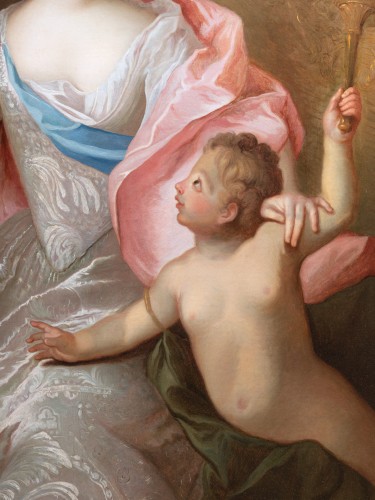 Pierre Gobert (1662-1744) - Portrait de femme en Venus, vers 1720 - Galerie Nicolas Lenté