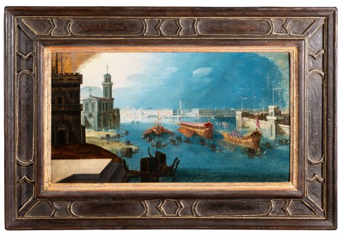 Fête de l’Ascension à Venise - Louis de Caullery (1582-1621) - Tableaux et dessins Style Renaissance