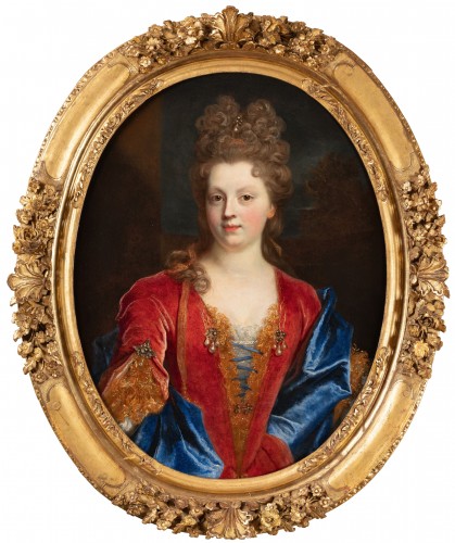 Portrait de dame par Nicolas de Largillière (1656-1746), vers 1695