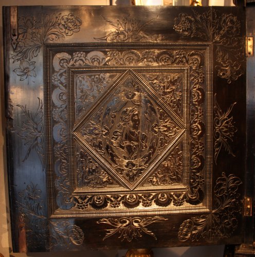 Louis XIII - Cabinet en ébène et bois noirci, Paris époque XVIIe