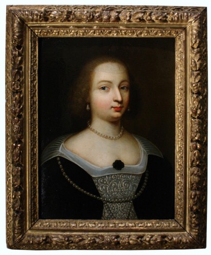 Portrait de Marie de Bourbon-Montpensier, atelier de Beaubrun vers 1625