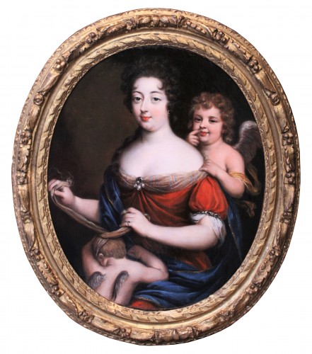 Portrait de la Princesse de Conti en Vénus - Atelier de Pierre Mignard, époque XVIIe