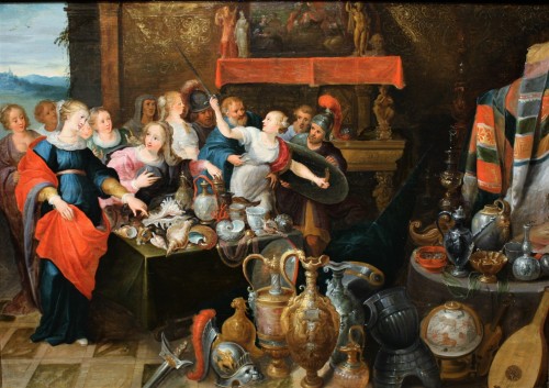 Les filles de Lycomède, atelier de Frans Francken le Jeune (1581-1642)