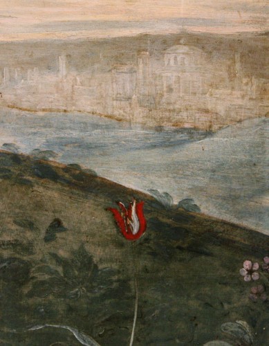 Tableaux et dessins Tableaux XVIIe siècle - Noli me tangere, milieu du XVIIe, entourage de Jan Brueghel et Pierre Paul Rubens
