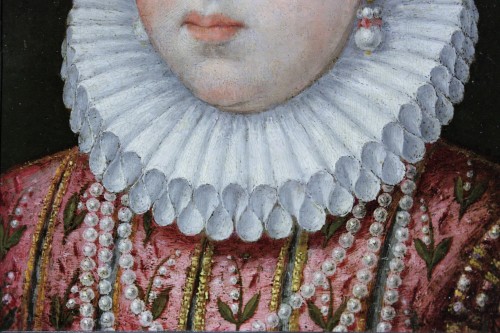 Portrait de Marguerite de Gonzague, attribué a Lavinia Fontana, vers 1578 - Galerie Nicolas Lenté