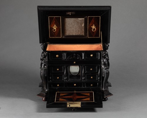 Mobilier Cabinet & Coffre - Cabinet à bijoux en ébène, Anvers XVIIe siècle