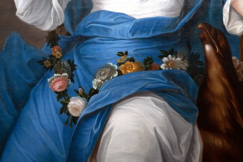 Portrait de la princesse de Bourbon en Hébé, Pierre Gobert, vers 1730 - Galerie Nicolas Lenté
