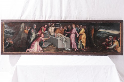 Tableaux et dessins Tableaux XVIe siècle - Résurrection de Lazare-Pauwels Francken et atelier (1540 -1596)