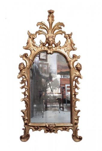 Miroir doré, Toscane fin 17e siècle