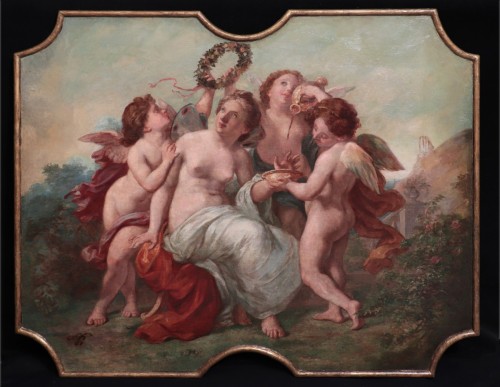 Hébé, déesse de la jeunesse, école française du 19e siècle - Louis XV