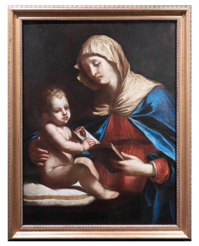 Bartolomeo Gennari (1594-1661) - Madone et Enfant