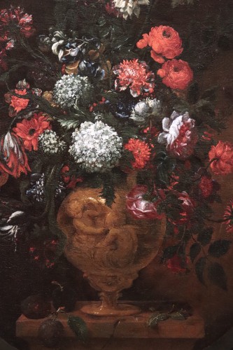 Bartolomeo Bimbi ( 1648-1729) - Vase de fleurs - Numero 7 Antiquariato