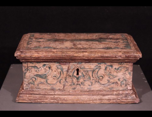 Objets de Vitrine Coffret & Nécessaire - Coffret en bois laqué, Italie  XVIIe siècle
