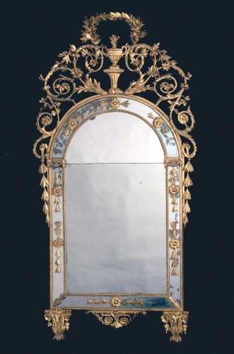 Louis XVI - Grand miroir doré Louis XVI, Turin