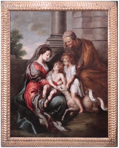 Cornelis Schut I (Anvers 1597-1655) - Sainte Famille