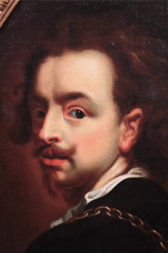 Portrait - École flamande du 17e siècle - Numero 7 Antiquariato