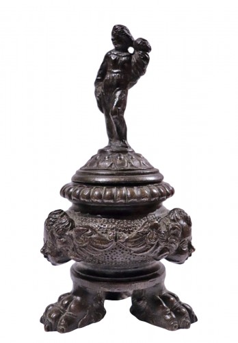 Encrier en bronze, Vénétie XVIe siècle