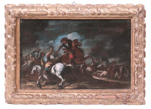 Giuseppe Zais (1709-1774) - Scène de bataille