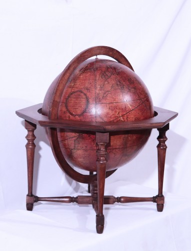 Collections Instruments scientifiques - Globe terrestre, Italie 1845