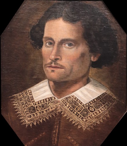 Portrait, Italie 18e Siècle - Tableaux et dessins Style Louis XIV