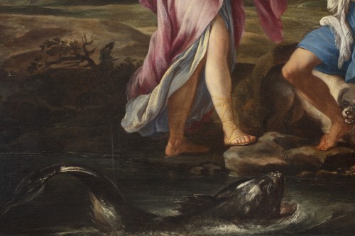 Tobias et l'ange -  Marco Benefial (1684-1764) - Phidias Antiques