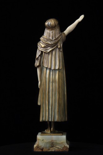 L'Adieu - Chryséléphantine de Demetre Chiparus - Phidias Antiques