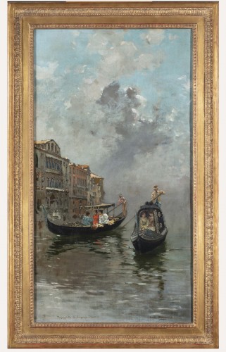 Promenade à Venise - Carlo Brancaccio (1861 - 1920)