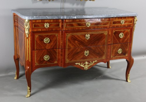 Mobilier Commode - Commode Transition en marqueterie