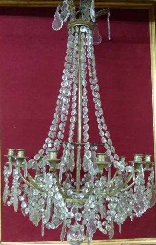 Grand lustre d'époque Empire, XIXe siècle
