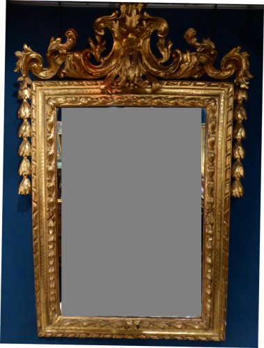 Ensemble miroir et console Napoléon III - Miroirs, Trumeaux Style Napoléon III