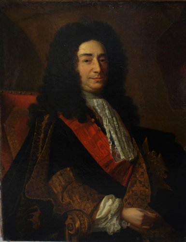 Portrait de Claude Le Blanc, XVIIIe
