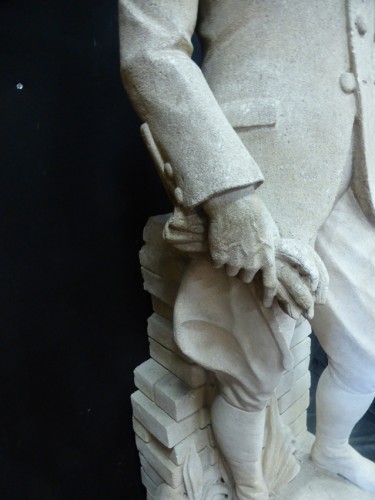 Grande statue en pierre de Vicence (Italie) - Années 50-60