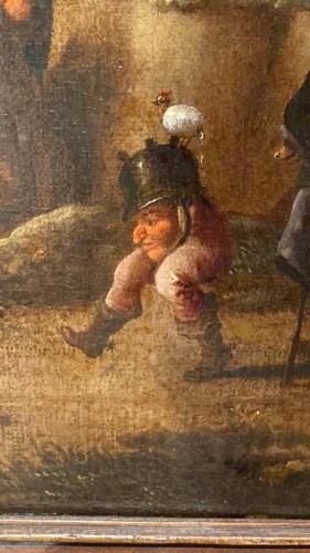 Tableaux et dessins Tableaux XVIIe siècle - La tentation de saint Antoine, Mattheus van Helmont