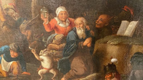 La tentation de saint Antoine, Mattheus van Helmont - Poisson et Associés