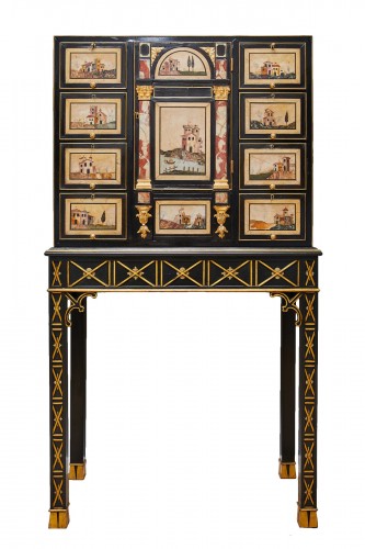 Cabinet en pietre dure, 17e et 18e siècle