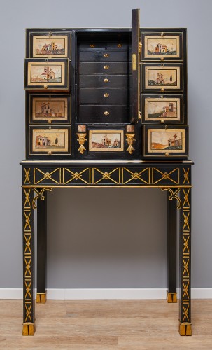 Cabinet en pietre dure, 17e et 18e siècle - Ralph Gierhards Antiques
