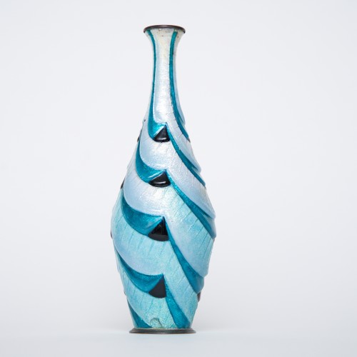 Camille Fauré (1874-1956) - Vase en cuivre émaillé - Ralph Gierhards Antiques