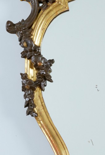 Miroirs, Trumeaux  - Paire de miroirs italien d'époque Louis XVI