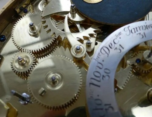 Horlogerie Pendule - Pendule de cheminée à calendrier astronomique Louis XV par Pierre Millot