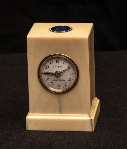 Horloge miniature de Cartier - Horlogerie Style Art Déco