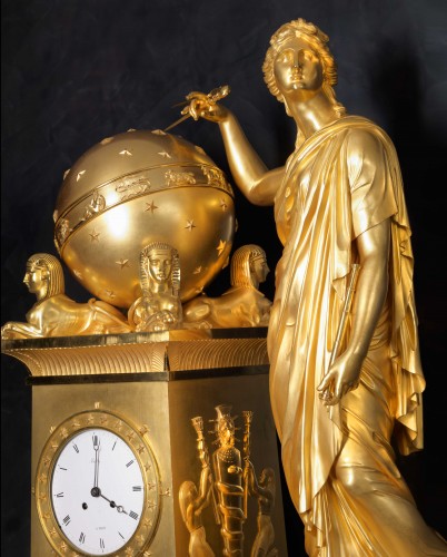 Pendule Empire de Bailly à Paris - Horlogerie Style Empire