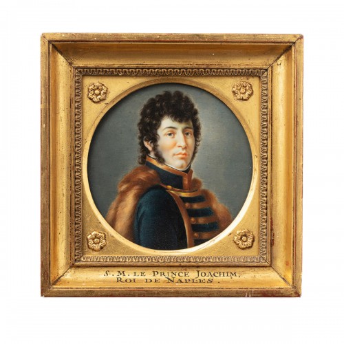 Portrait miniature de Joachim Murat d’après François Gérard (1770-1837)