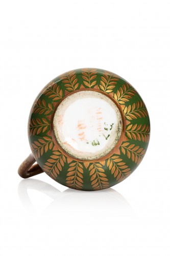Pot à crème en porcelaine de sèvres dun service offert par l'impératrice marie-louise - Céramiques, Porcelaines Style Empire