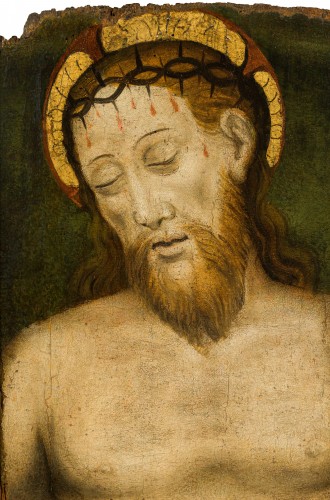 XVIe siècle et avant - Christ "Homme de Douleurs" (Italie, vers 1500)