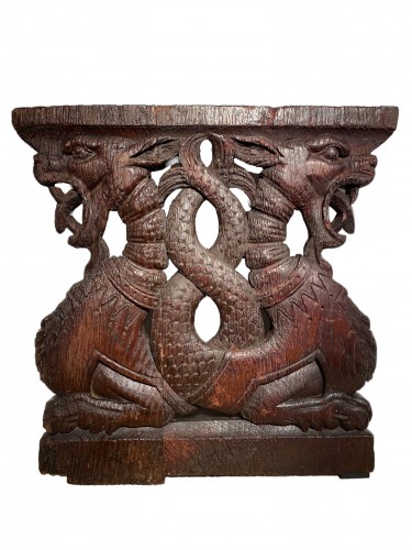 Antiquités - Double dragon - France XVIIe siècle