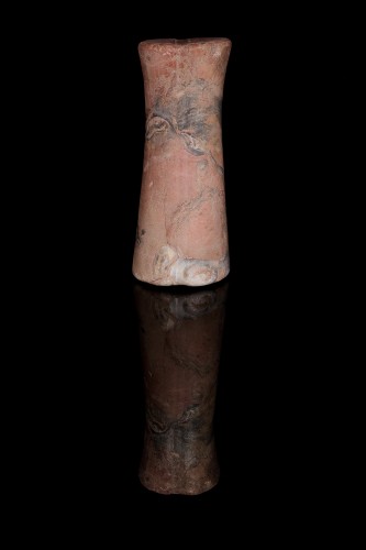 Colonne Bactriane en pierre marbrée rose (2e mill. avant  J.-C.) - 